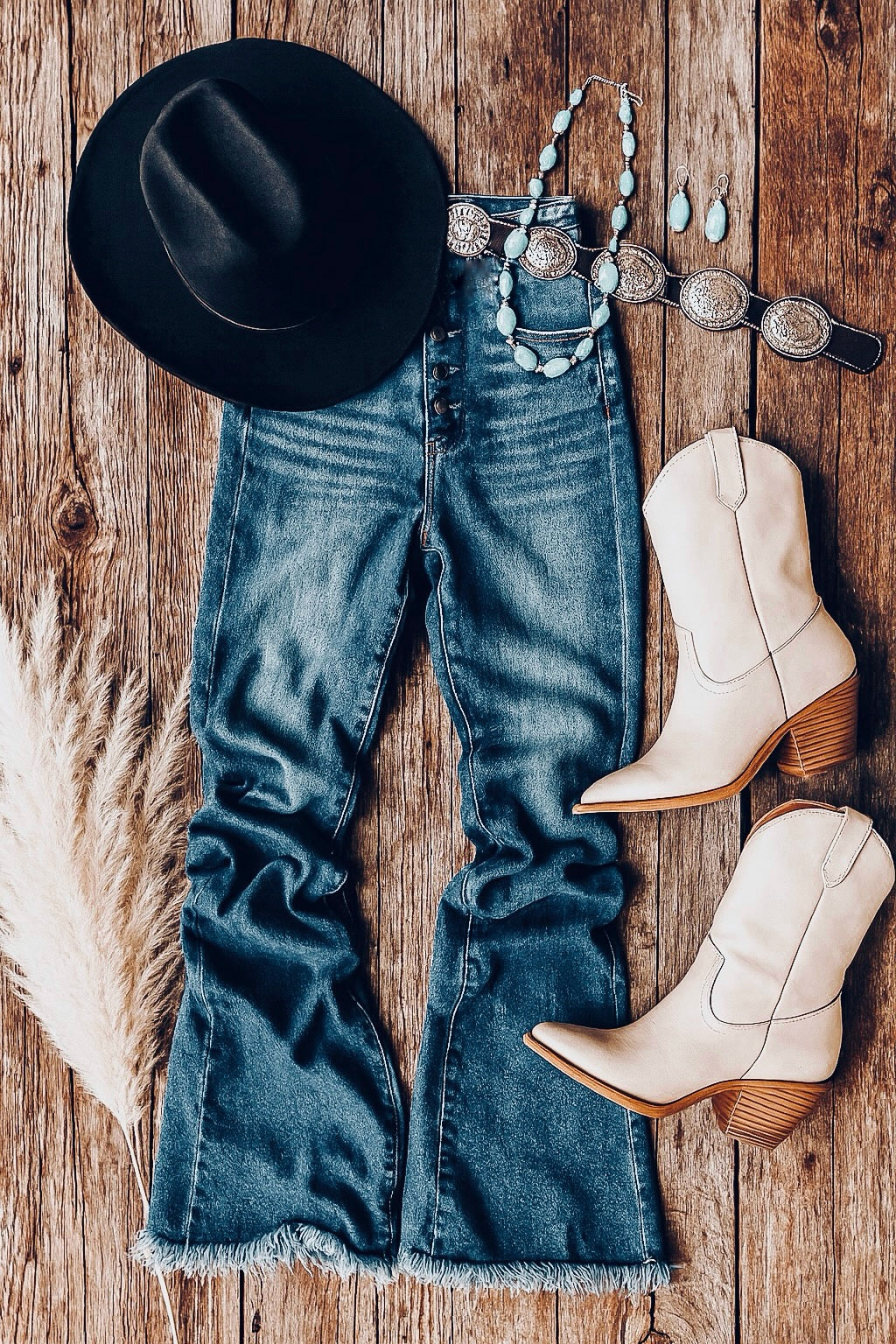 Gabrielle High Waist Flare Jeans