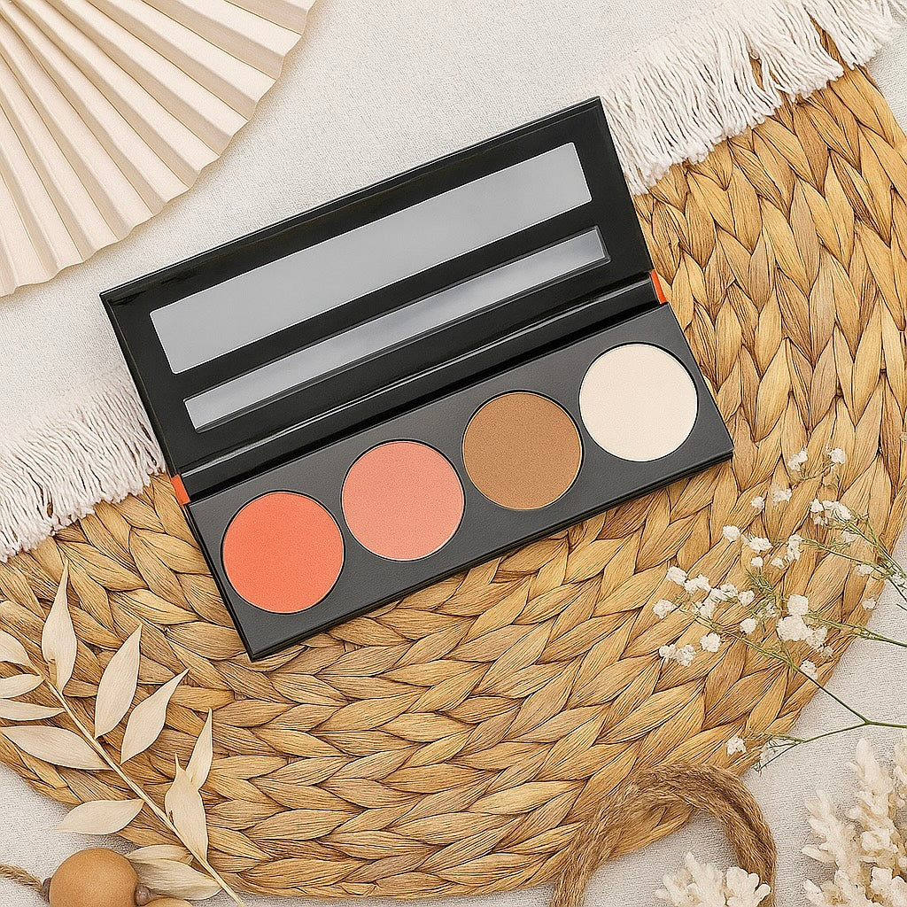 Brick Blush Glow Palette