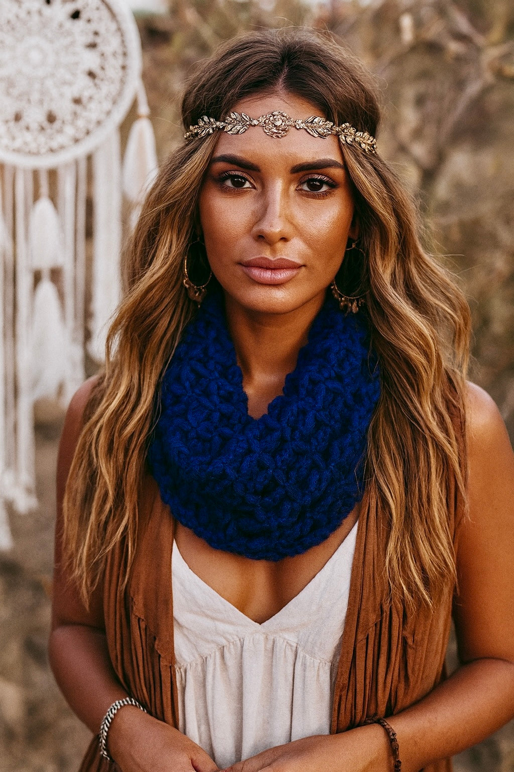 Boho Infinity Scarf