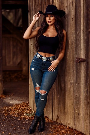 Rockin’ It Out High Waist Skinny Jeans