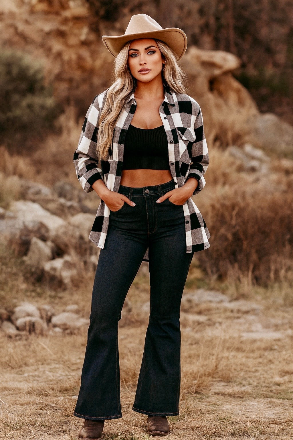 Rebel Ranch Flannel Shirt
