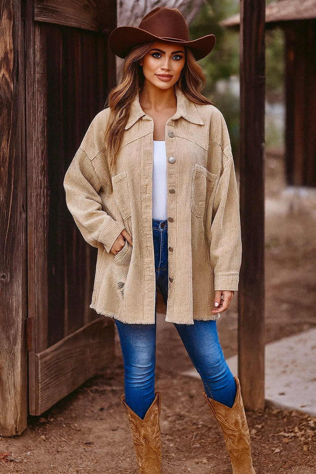 Golden Rodeo Shacket