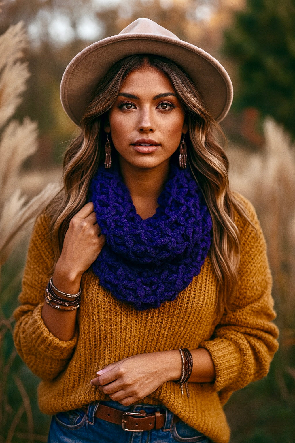 Boho Infinity Scarf