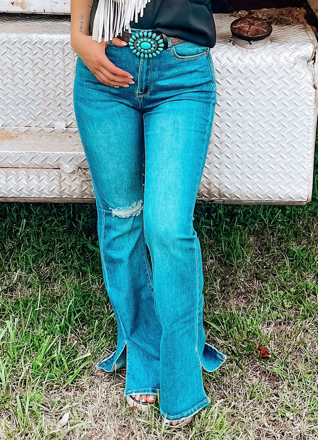 Saturday Night Vibes High Rise Jeans
