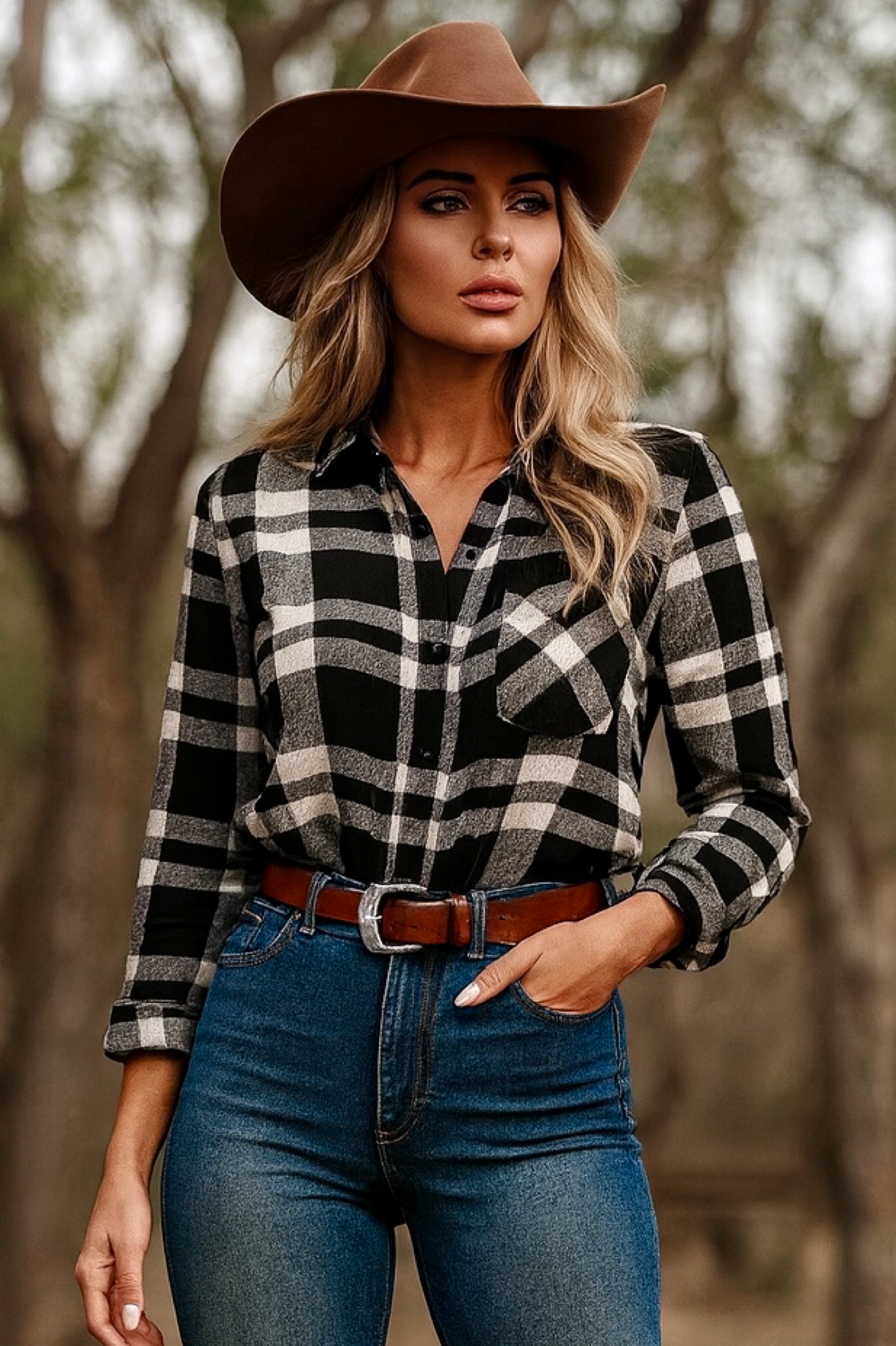Shadow Plains Plaid Shirt