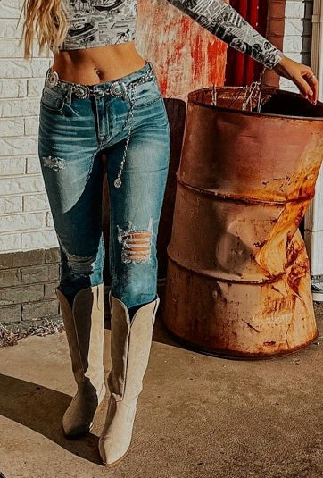 Long Live Cowgirls Straight Leg Jeans