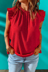 Sparkly Nights Top ~ Red