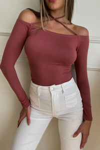 Halter Neck Bodysuit