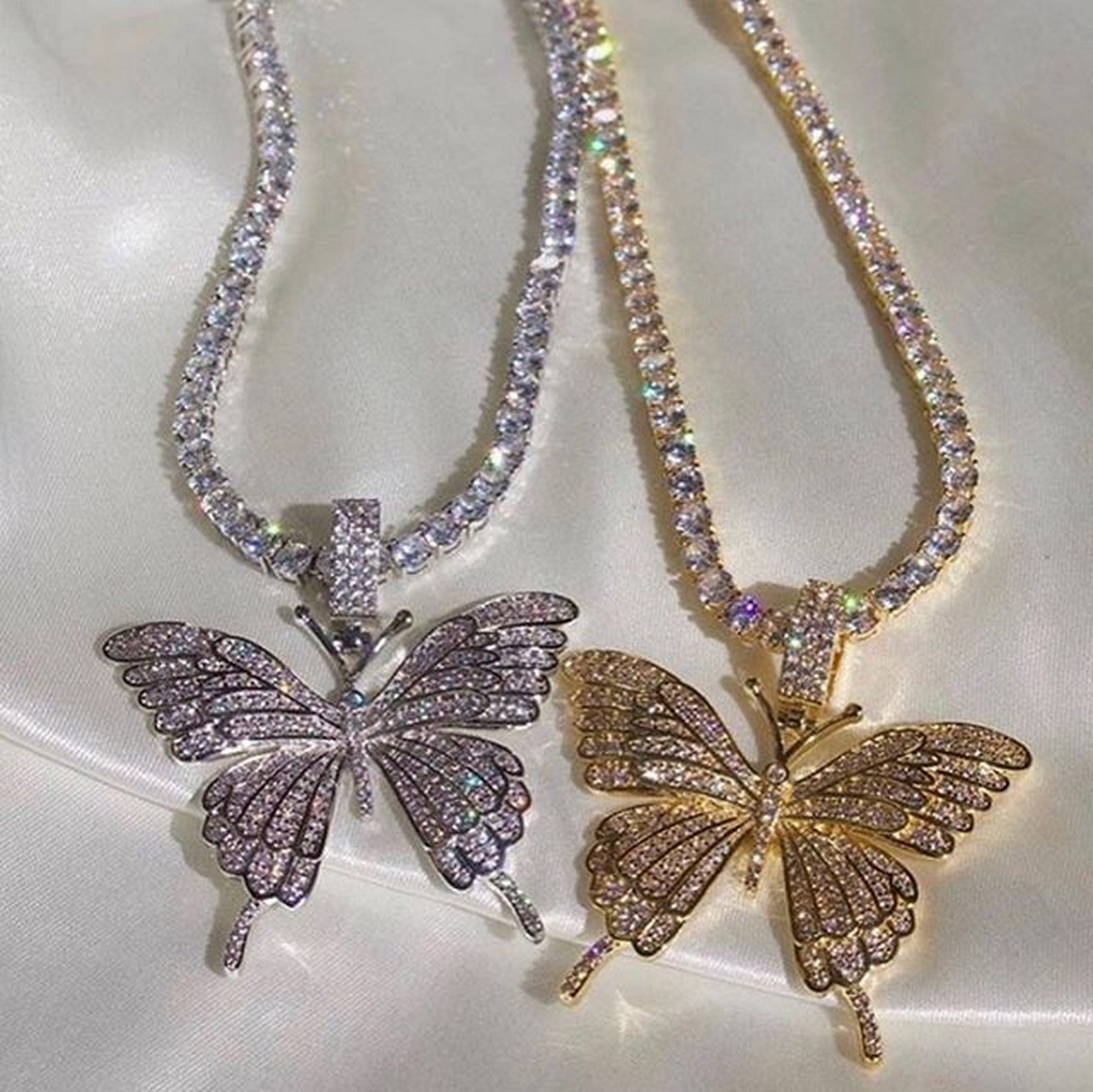 Fly Away Butterfly Necklace