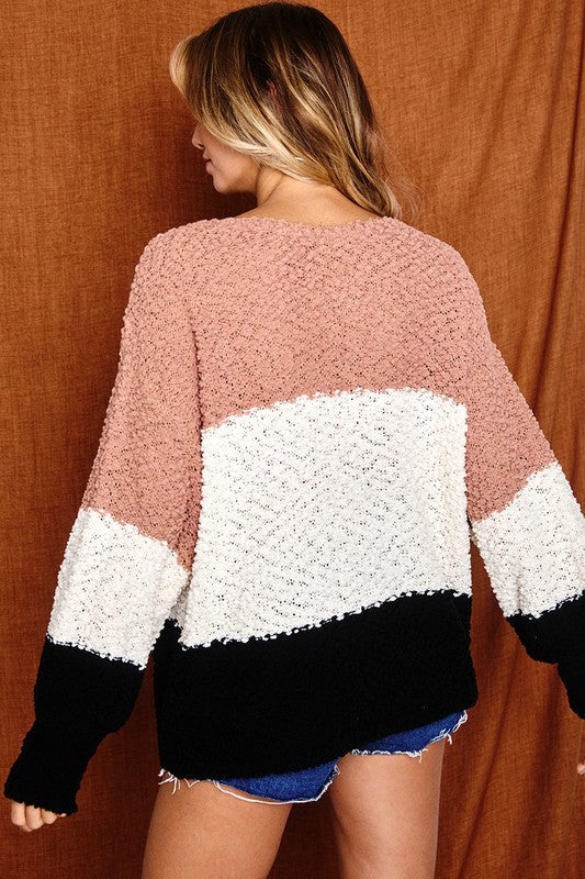 Charlize Popcorn Sweater