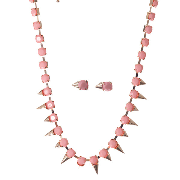 Spike Coral Necklace