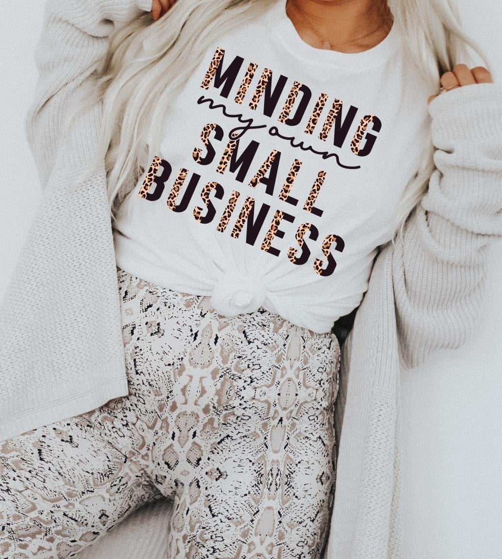 Small Business Tee - White