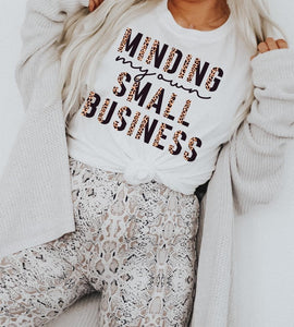 Small Business Tee - White