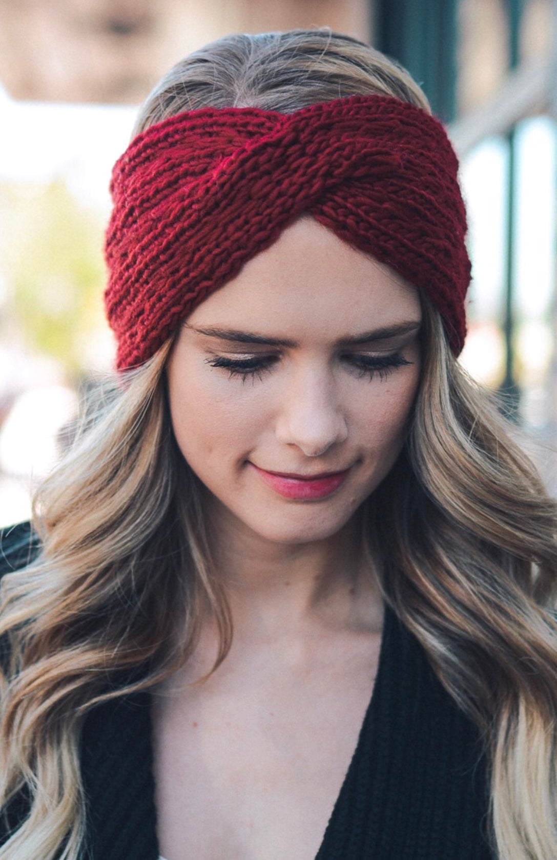 Knit Crochet Headband